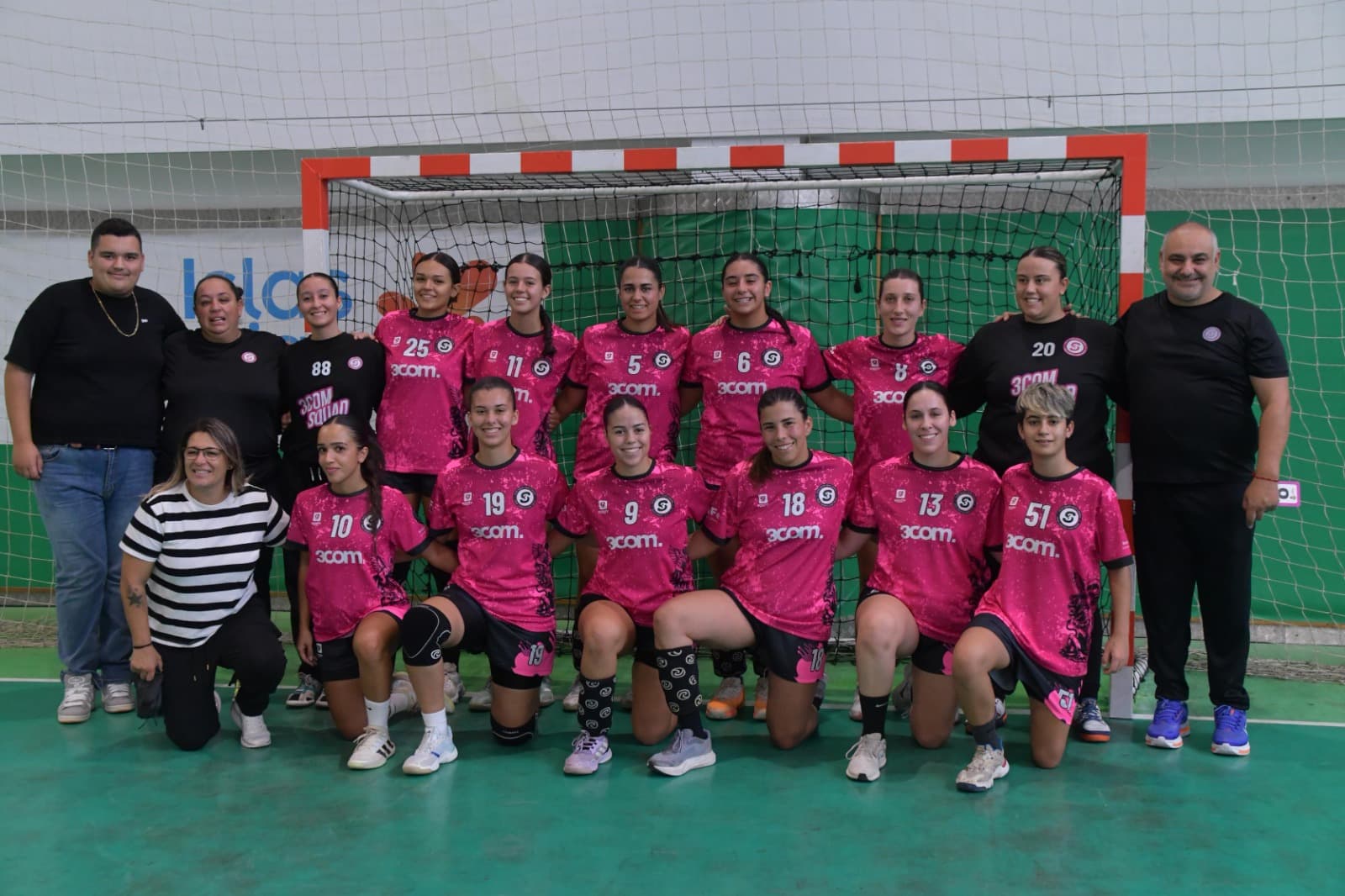 El 3COM Squad acaricia su primera victoria tras una gran reacción ante el Leganés (32-34)