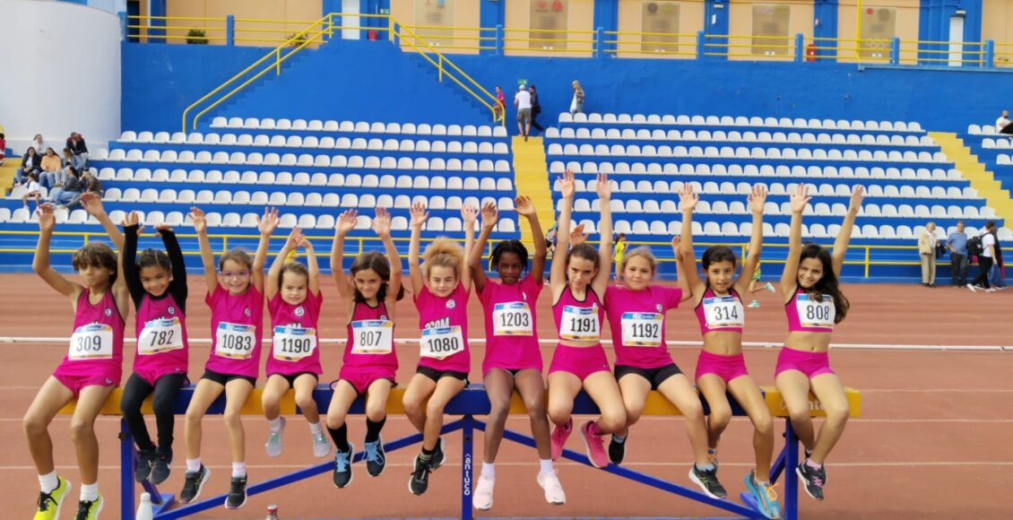 Foto de niños entrenando atletismoen gran canaria 3com squad (1)